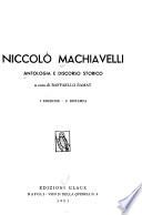 Antologia e discorso storico