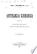 Antologia giuridica