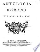 Antologia Romana