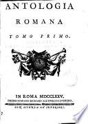 Antologia romana