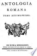 Antologia romana