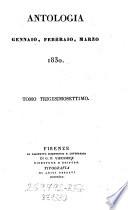 Antologia. Vol 1-48. Indice
