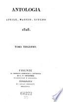 Antologia. Vol 1-48. Indice