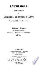 Antologia. Vol 1-48. Indice