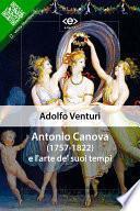 Antonio Canova e l'arte de' suoi tempi