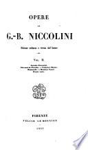 Antonio Foscarini. Giovanni da Procida. - Lodovico Sforza. Rosmonda. - Beatrice Cenci. Poesie varie