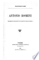 Antonio Rosmini
