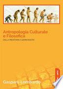 Antropologia Culturale e Filosofica