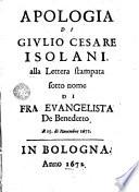 Apologia de Isolani