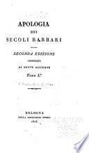 Apologia dei secoli barbari