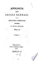 Apologia dei Secoli Barbari