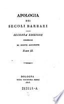 Apologia dei Secoli Barbari