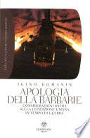 Apologia della barbarie
