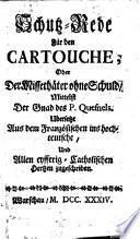 Apologia di Cartoccio; ovvero, Lo scellerato irreprensibile, mediante la grazia del p. Quesnel