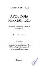 Apologia per Galileo
