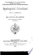 Apologisti cristiani scelti e commentati