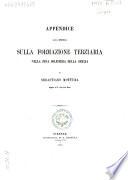 Appendice alla memoria sulla formazione terziaria nella zona solfifera della Sicilia