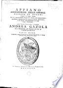 Appiano Allessandrino delle guerre esterne de' Romani