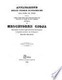 Applicazione delle teorie economiche alla stima de' fondi, ossia Somma totale delle idee teoriche e pratiche relative al valore dei beni terrieri opera di Melchiorre Gioia