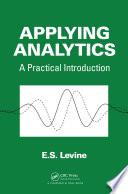Applying Analytics