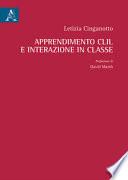 Apprendimento CLIL e interazione in classe