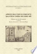 Apprezzo dello Stato di Fondi fatto dalla Regia Camera nell'anno 1690