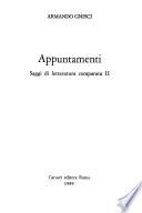Appuntamenti