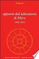 Appunti dal laboratorio di Mère