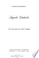 Appunti danteschi