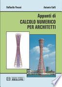 Appunti di Calcolo Numerico per Architetti