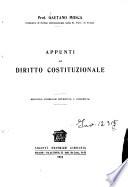Appunti di diritto costituzionale