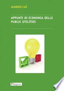 Appunti di economia delle public utilities