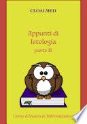 Appunti di Istologia per Infermieristica parte seconda