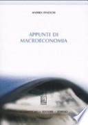 Appunti di macroeconomia