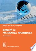 Appunti di matematica finanziaria