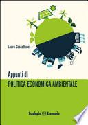 Appunti di politica economica ambientale