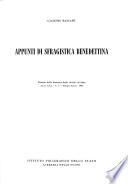Appunti di sfragistica benedettina