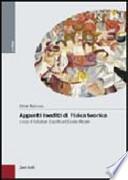 Appunti inediti di fisica teorica