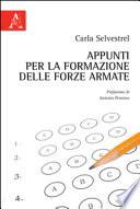Appunti per la formazione delle forze armate