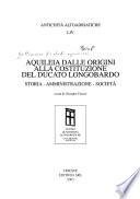 Aquileia dalle origini alla costituzione del ducato longobardo
