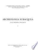 Archeologia subacquea