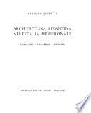 Architettura bizantina nell'Italia meridionale