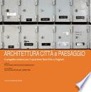Architettura città e paesaggio