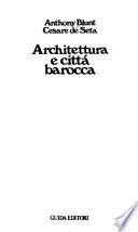 Architettura e città barocca