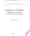 Architettura e giubileo a Roma e nel Lazio