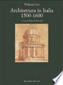 Architettura in Italia. 1500-1600