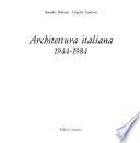 Architettura italiana, 1944-1984