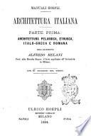 Architettura italiana Alfredo Melani