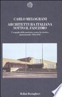 Architettura italiana sotto il fascismo
