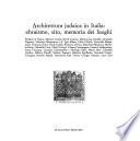 Architettura judaica in Italia